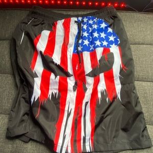 Punisher swimming shorts